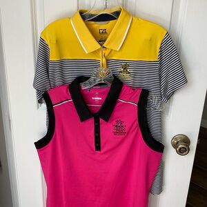 2 ladies golf shirt from the 2018 PGA held at Bellerive.
